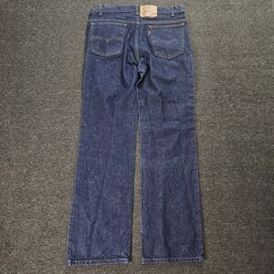 Vintage Levis 517 Jeans Mens Bootcut Made In USA 90s Orange Tab Size 36x32 Dark